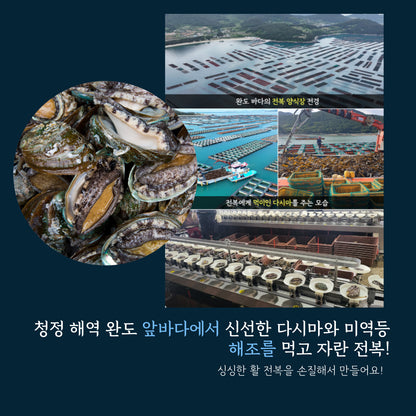 신지어부 프리미엄 냉동 전복장